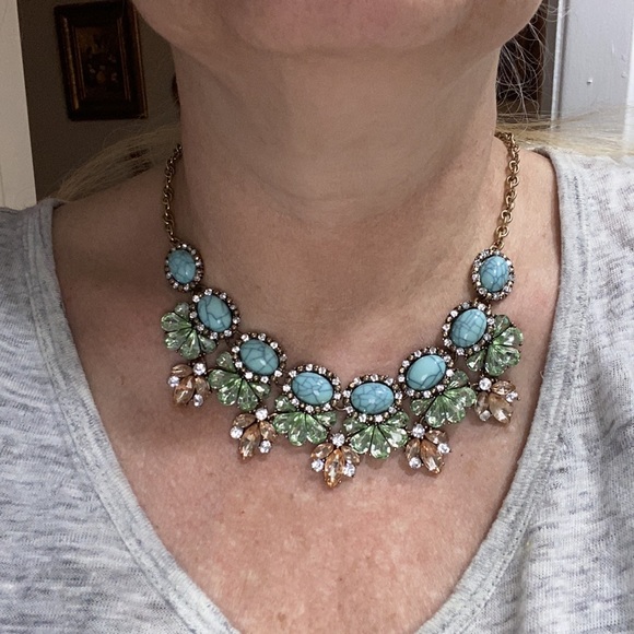 117) multi-colored fashion necklace - Picture 2 of 6